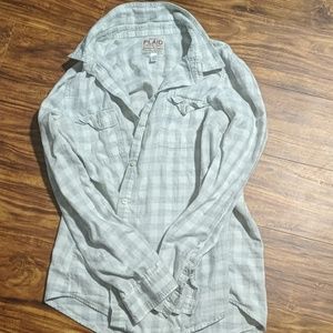 Old Navy Plaid flannel shirt